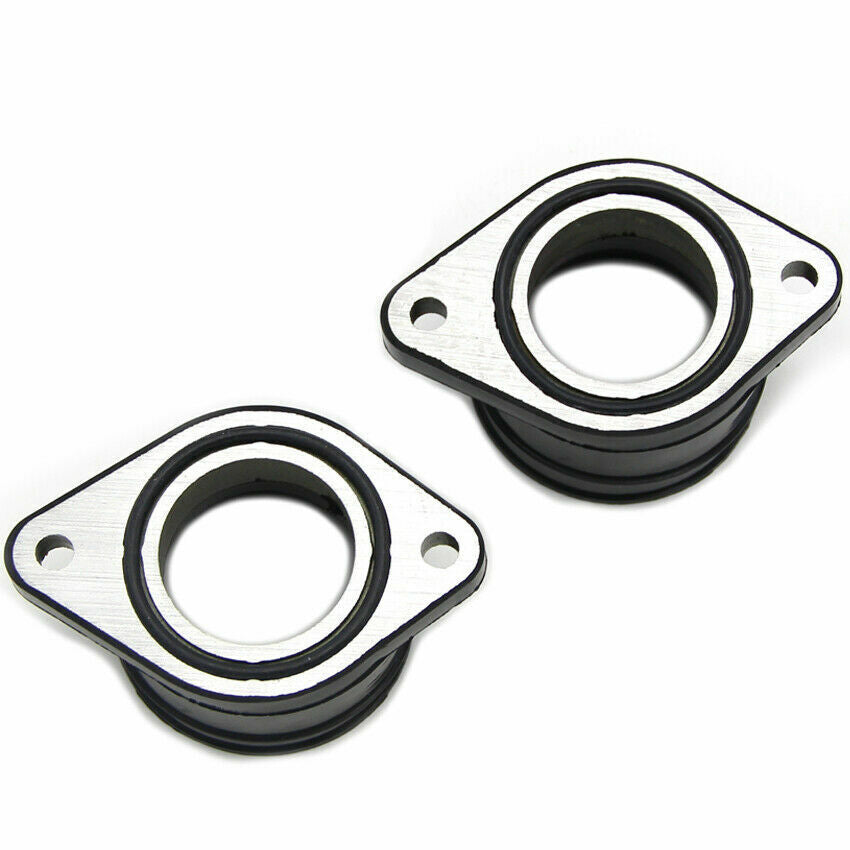 2pcs Carburetor Carby Carb Intake Manifold Boot Honda CB400 CB400A CB400T CB450T