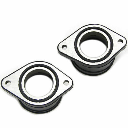 2pcs Carburetor Carby Carb Intake Manifold Boot Honda CB400 CB400A CB400T CB450T