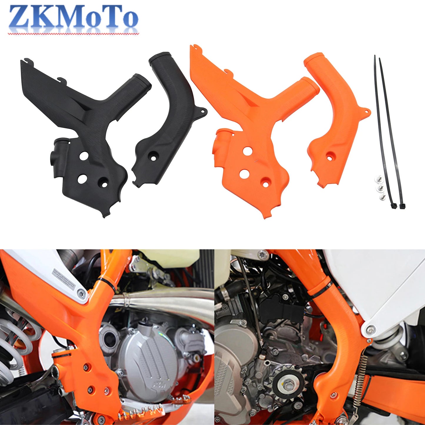 Frame Protection Cover Guard For KTM 125- 500 EXC EXCF XCW XCFW SX SXF XC XCF