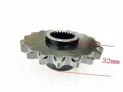 428 19 Tooth 25mm Front Chain Sprocket Cog For Quad Dirt Bike ATV SHINERAY
