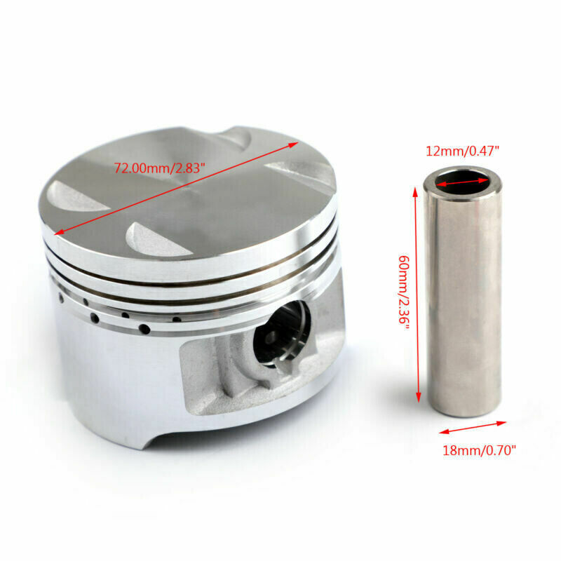 72mm Standard Piston Rings Kit For Suzuki GN250 DR250 GZ250 TU250 GN250E DR250S