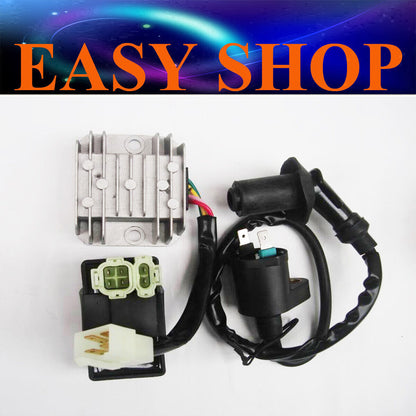 IGNITION COIL CDI REGULATOR GY6 50cc 125cc 150cc 250cc Moped ATV SCOOTER BIKE