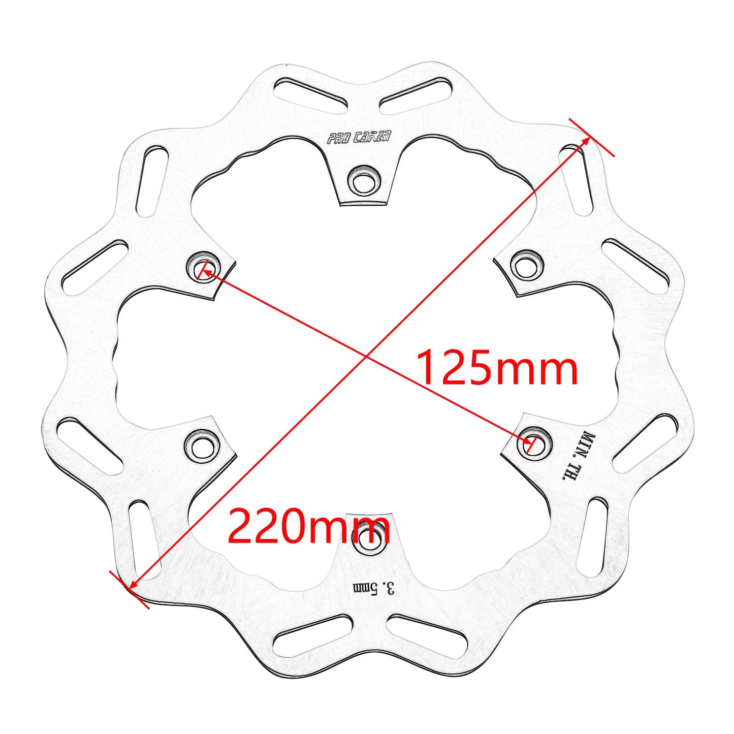Front Rear Brake Disc Rotor For KTM EXC EXCF SX SXF XC XCW XCF TPi 125 - 450