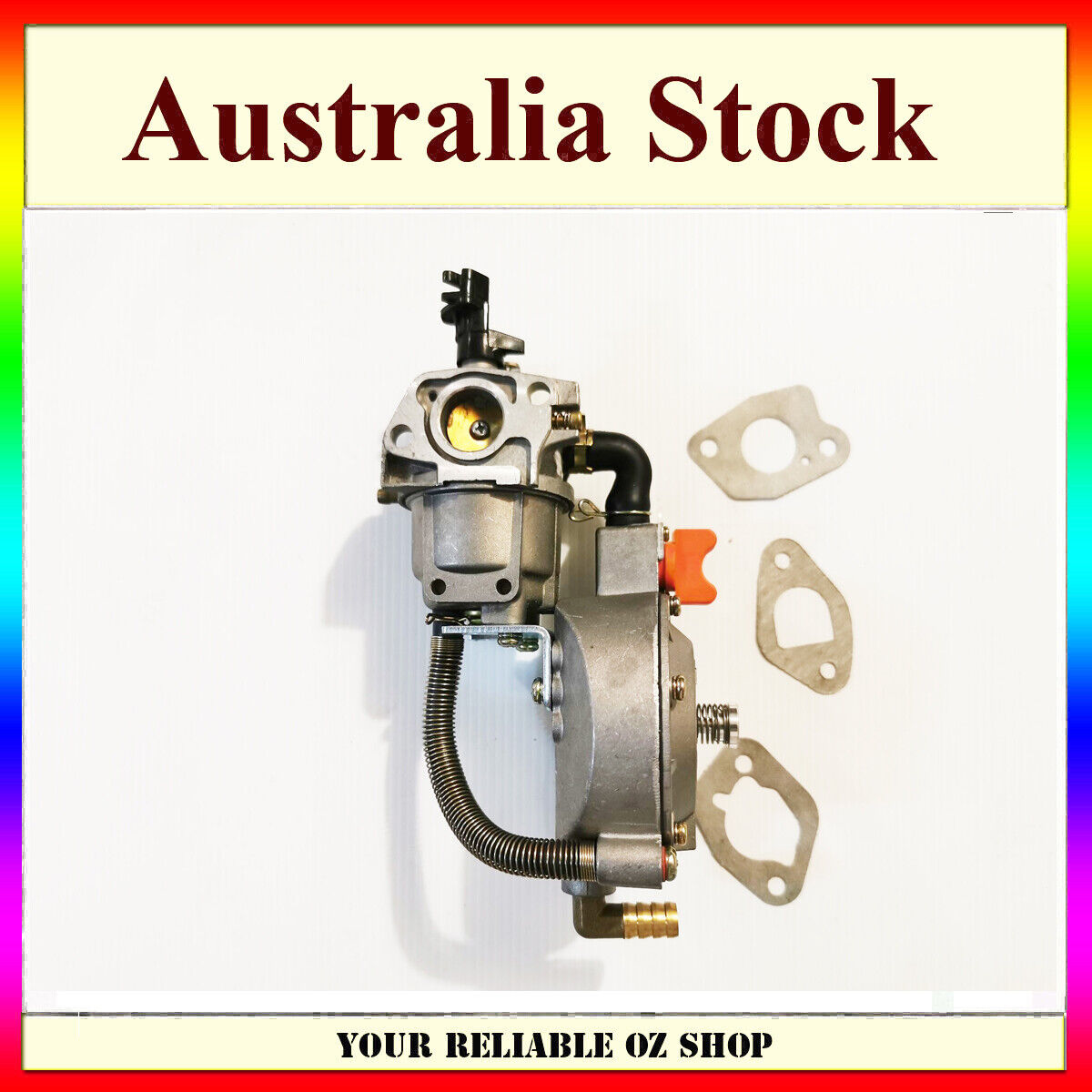 Dual Fuel Carburetor Carb LPG NG Conversion Kit For Honda 168F GX160 Auto choke