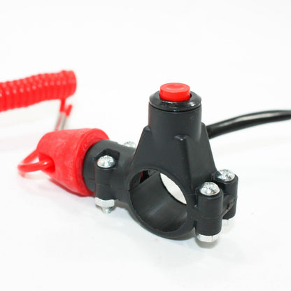 7/8" 22mm Kill Switch For 47cc 49CC 70cc 110cc 125cc ATV Dirt bike tether Line