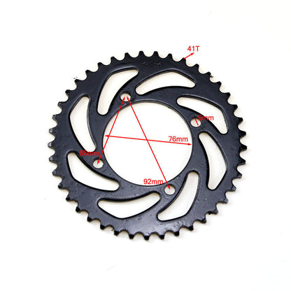420 41 TOOTH REAR CHAIN SPROCKET 50cc 70cc 90cc 110cc PIT PRO DIRT TRAIL BIKE