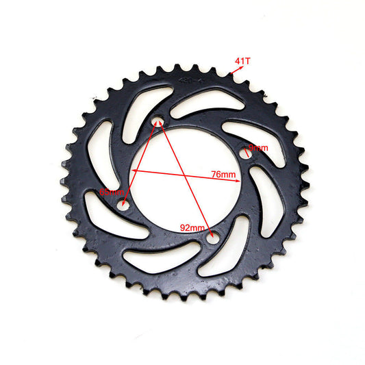 420 41 TOOTH REAR CHAIN SPROCKET 50cc 70cc 90cc 110cc PIT PRO DIRT TRAIL BIKE