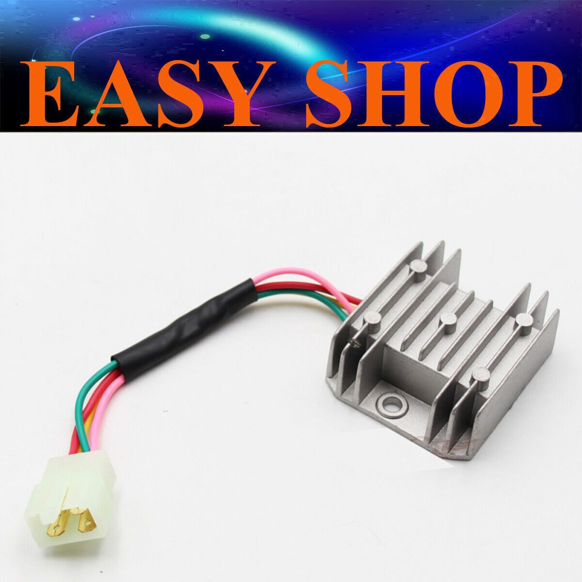 12V 4 Pin Wire Regulator Rectifier GY6 CG125cc 150cc 250cc Moped GOKART SCOOTER