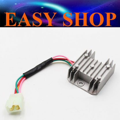 12V 4 Pin Wire Regulator Rectifier GY6 CG125cc 150cc 250cc Moped GOKART SCOOTER