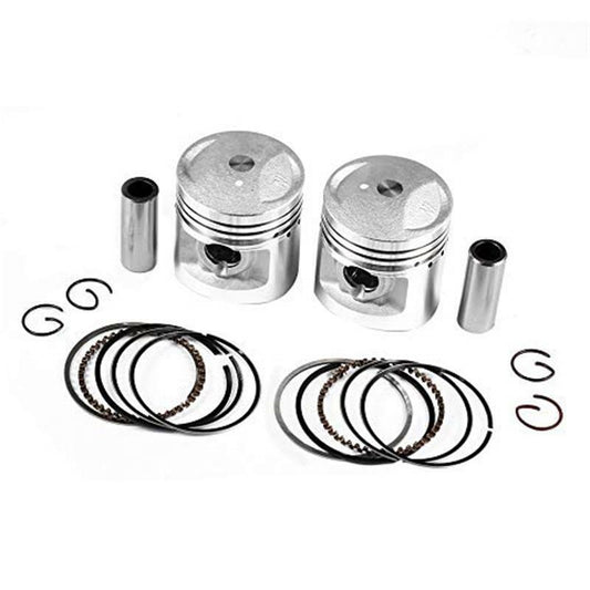 2x 44mm 13mm Piston Rings Kit For Honda CA125 Rebel CM125 CD125T CBT125 Bike