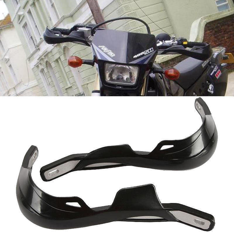 BLACK HANDGUARDS BRUSH HAND GUARDS BUSTERS SUZUKI YAMAHA KAWASAKI HONDA PIT BIKE