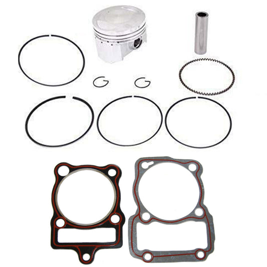 67mm 16mm PISTON RINGS HEAD BASE GASKET ZS250cc Honda Zongshen Longcin Lifan