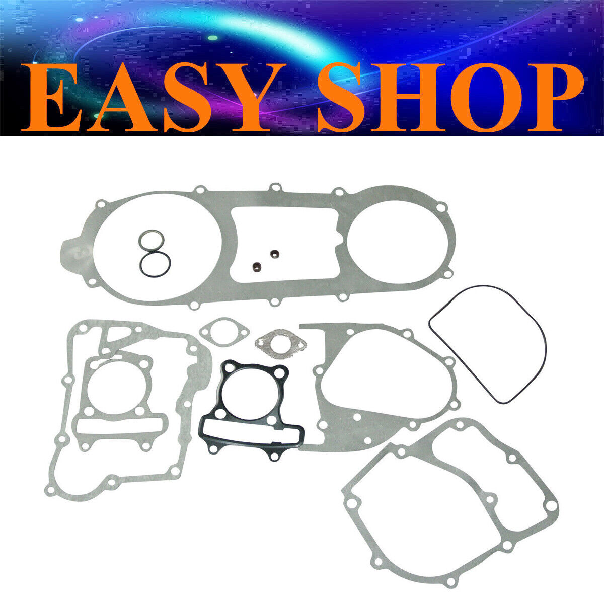57mm HEAD BASE GASKET KIT GY6 125cc 150cc Long Case Moped ATV Quad Buggy Bike