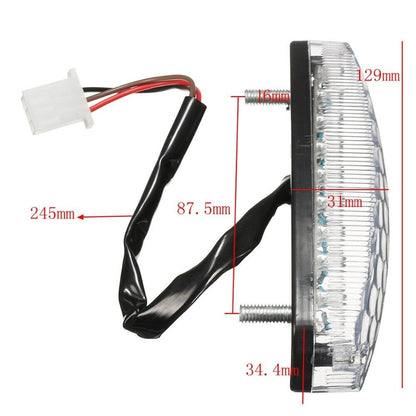 12V FRONT REAR BACK HEADLIGHT TAIL LIGHT 50cc 70 90cc 110cc 125cc ATV QUAD BIKE