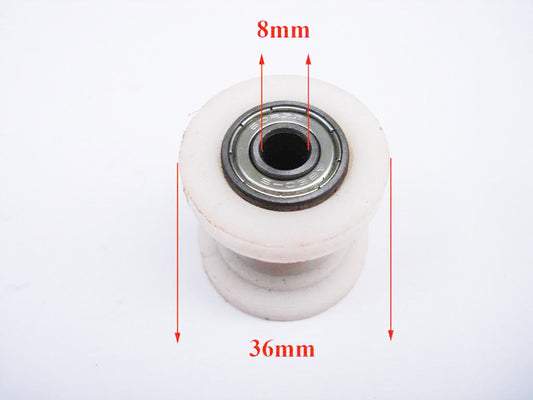 2x 8MM CHAIN GUIDE ROLLER TENSIONER SLIDER 70cc 90cc 140cc 160cc 200cc THUMPSTAR