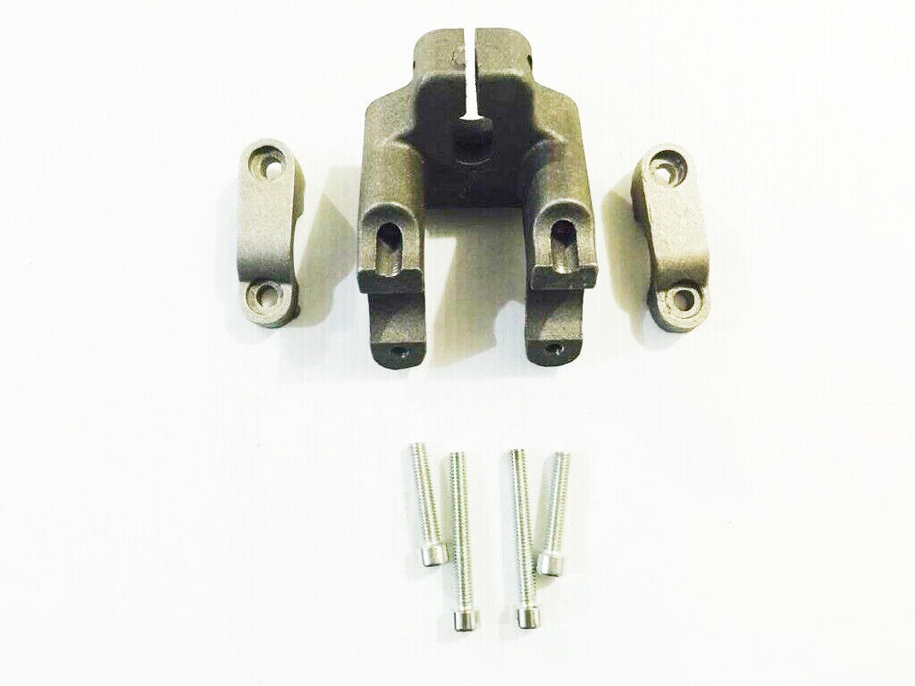 Handle Bar Clamp Gooseneck Riser 47cc 49cc 50cc DHZ TDR Motowork Atomic Assassin