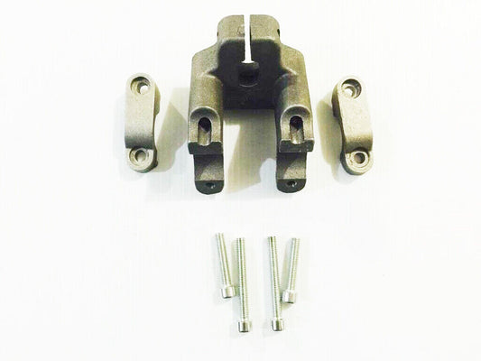 Handle Bar Clamp Gooseneck Riser 47cc 49cc 50cc DHZ TDR Motowork Atomic Assassin