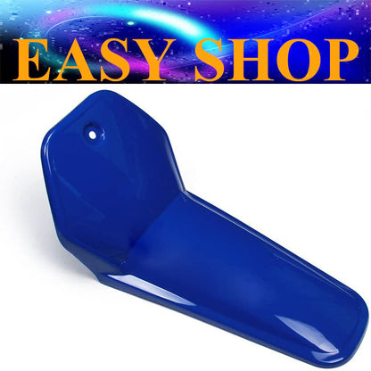 BLUE Plastic Front Mud Guard Fender Cover For Yamaha PW80 PY80 Bike