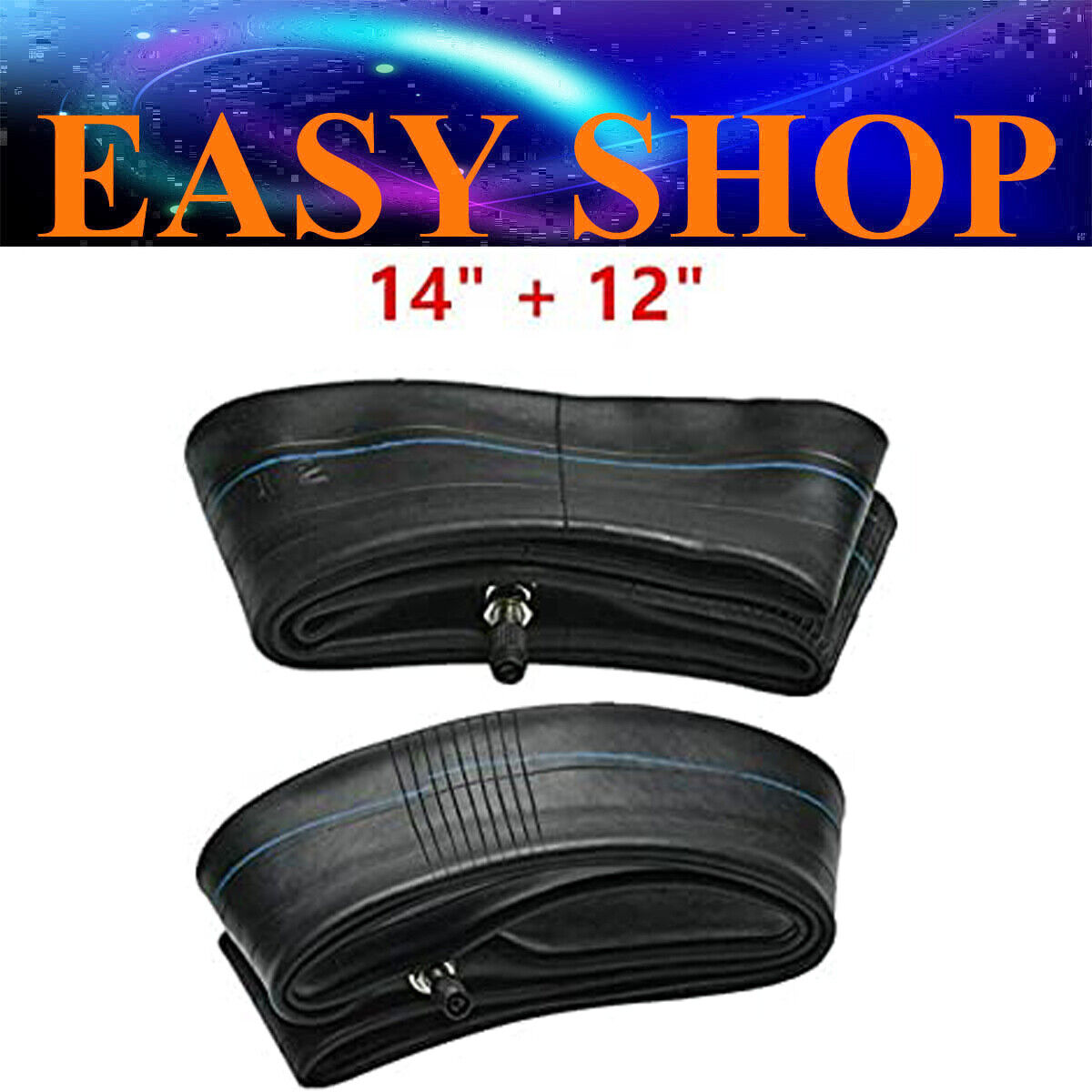 80/100-12 3.00-12" + 60/100-14 2.50/2.75-14 Inch Tube Atomic TDR DHZ Motowork