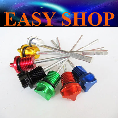 19mm CNC Alloy Engine Oil Dip Stick CRF50 Yamaha KTM HONDA KAWASAKI SUZUKI