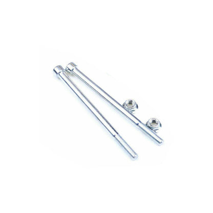 2x 8mm Handle Bar Clamp Bolts + Nuts For ATV QUAD DIRT TRAIL DUNE BUGGY BIKE