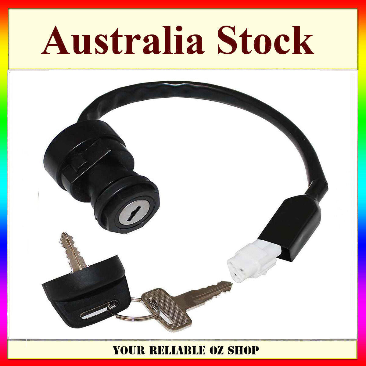 IGNITION KEY SWITCH FOR KAWASAKI BRUTE FORCE 750 4X4i KVF750 ATV QUAD BIKE