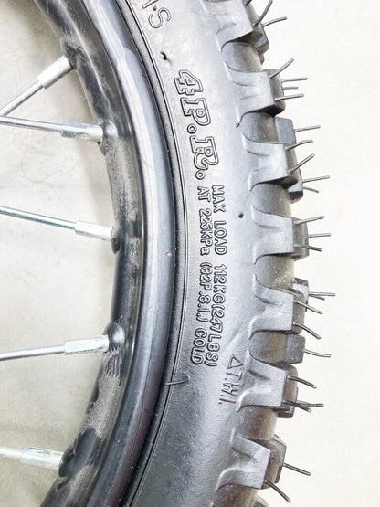 60/100-14 2.50-14 inch Front Tyre Wheel Rim For 110cc 125cc Thumpstar Dirt Bike
