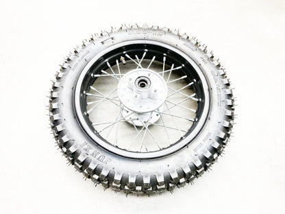 80/100-12" Rear Wheel Tyre Rim 3.00-12 For Dirt Bike 110cc 125cc 140cc Thumpstar
