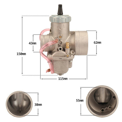 Carburettor Carby For Mikuni VM38-21 14-1031 350 400 450 500 550 600cc Motocross