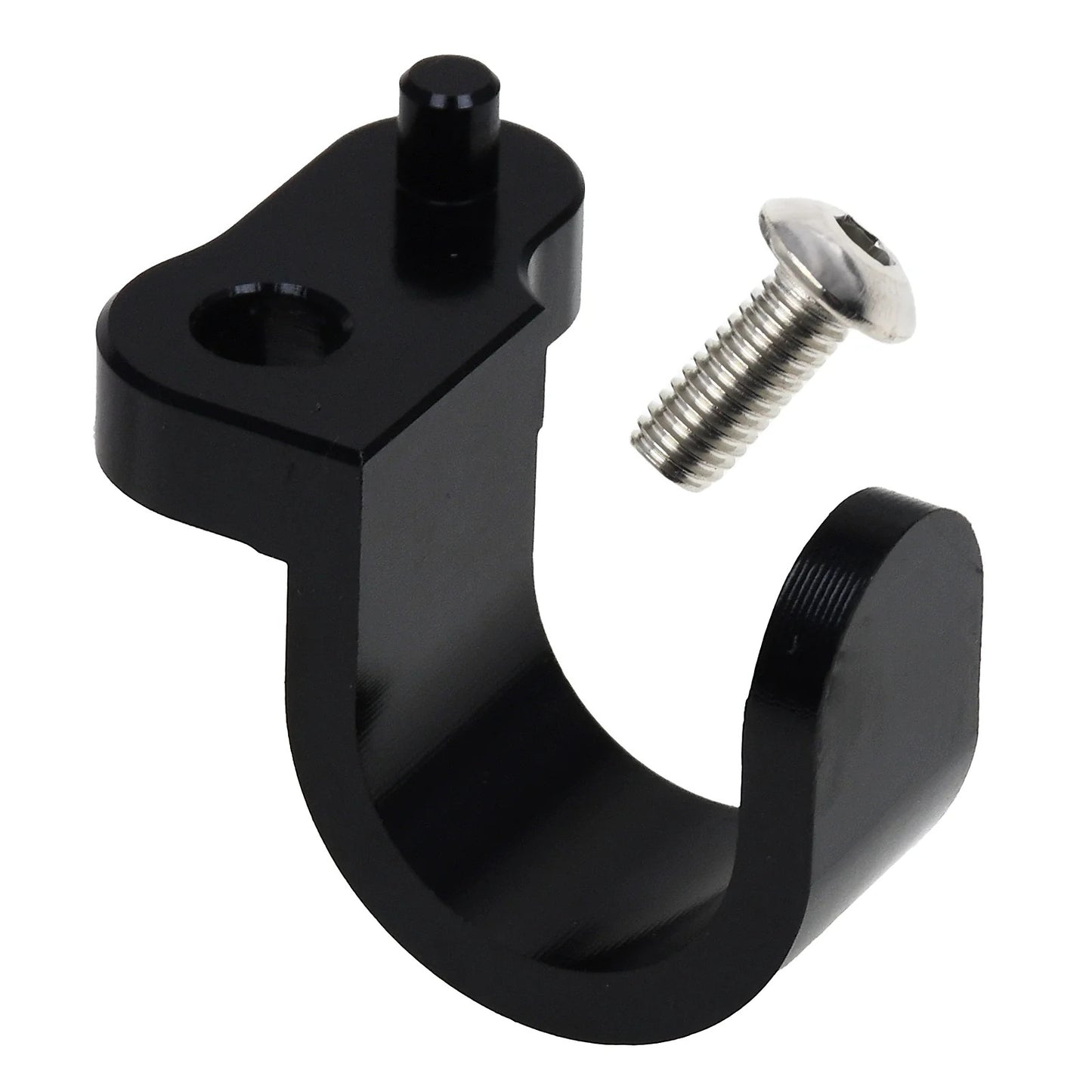 CNC Brake Line Hose Cable Clamp Holder For Honda XR400 XR250 Motard