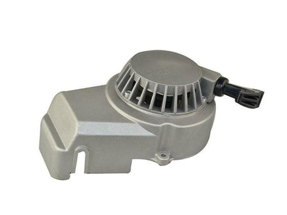 Silver Alloy Easy Pull Start Starter Flywheel 49cc 50cc 2 Stroke Scooter Chopper