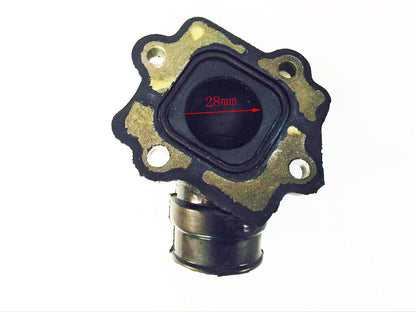 Carby Intake Manifold Pipe Boot Reed Valve Yamaha JOG 50cc Aerox 50 Axis Scooter