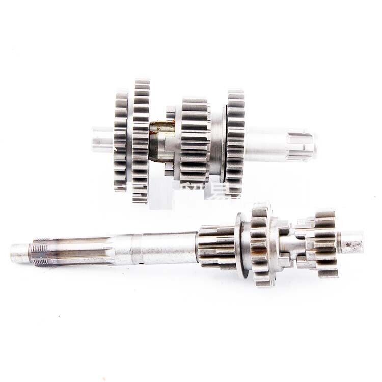 FOR YAMAHA PW80 PW50 V80 80CC 3 SPEED ENGINE TRANSMISSION GEAR SHAFT ASSEMBLY