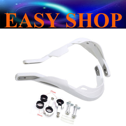 22mm 28mm White Brush Hand Guard Handle Bar BUSTERS DIRT PIT PRO BIKE Thumpstar