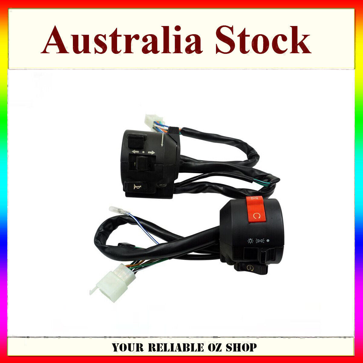 22MM handlebar Start switch for honda CBT125 control headlight horn motorcycle