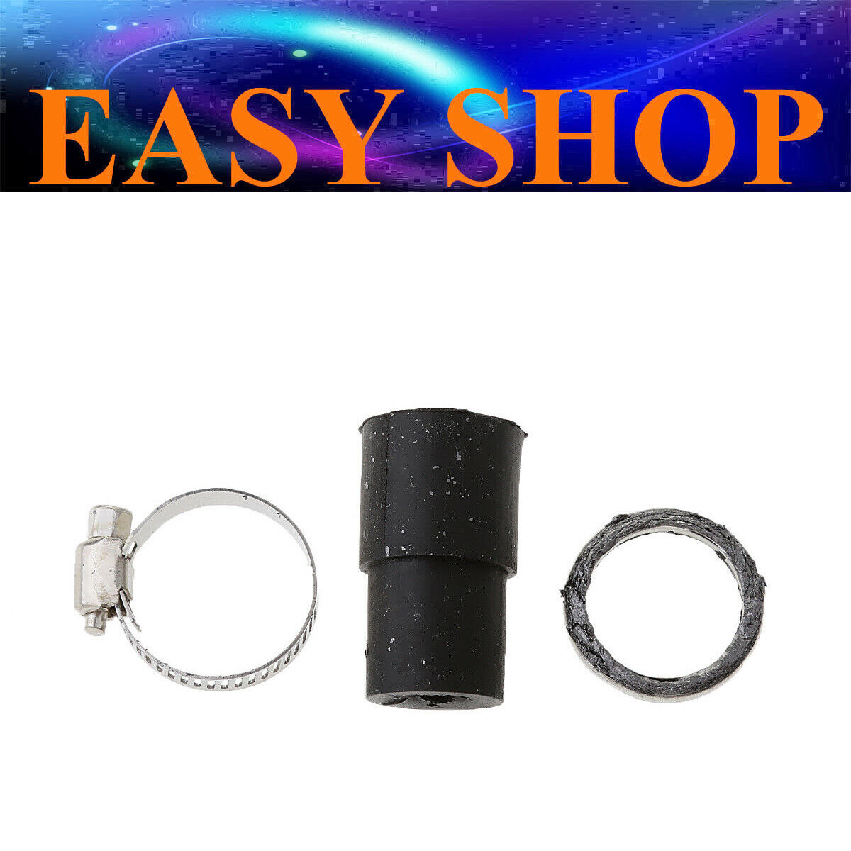 30mm Exhaust Muffler Pipe GASKET RUBBER Seal CLAMP Yamaha YZinger GTMOTOR G50T
