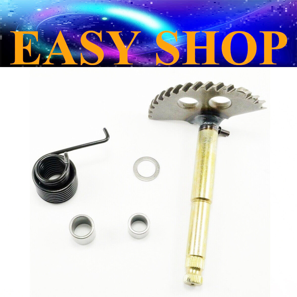 13mm Kick Start Gear Shaft Spindle Gy6 125cc 150cc 152QMI 157QMJ Moped Scooter