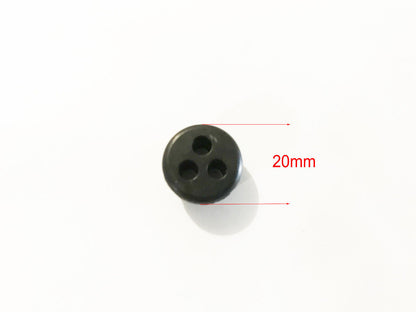 3 Hole 18mm Fuel Gas Tank Rubber Grommet Echo Trimmers Blowers Brushcutters