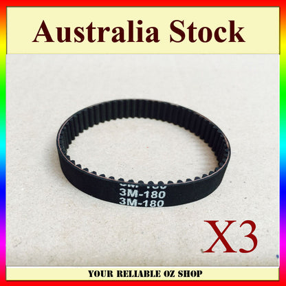 3X HTD DRIVE BELT 180 3M 9 Electric Bike E-Bike Petrol Scooter Go Karts Buggy