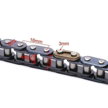 Drive Chain T8F 144 Links 43cc 47cc 49cc ATV QUAD DIRT PITPRO BIKE POCKET ROCKET