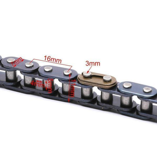 Drive Chain T8F 144 Links 43cc 47cc 49cc ATV QUAD DIRT PITPRO BIKE POCKET ROCKET