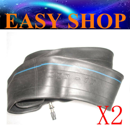 2pcs 2.50/2.75-17 70/100-17'' Inch Front Inner Tube 125cc 150cc Dirt PitPRO Bike