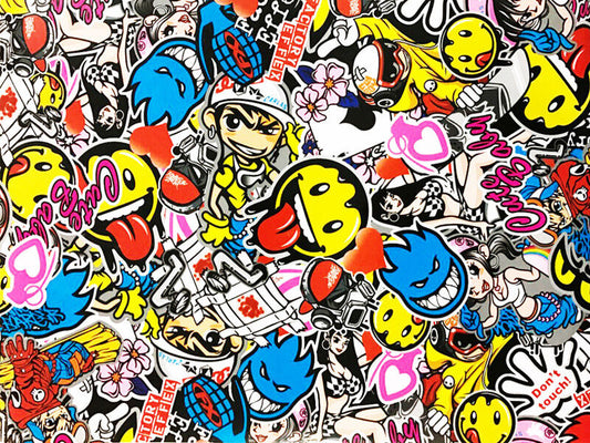 A4 Decal Sticker Bomb Sheet JDM Car Skateboard Factory Effex Don't Touch FX
