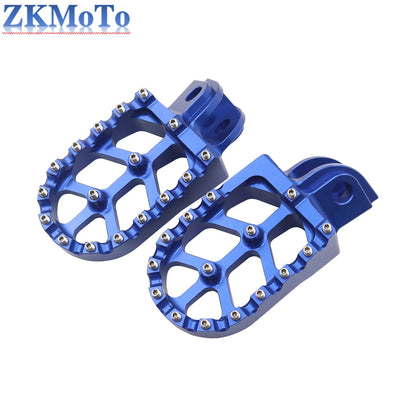 CNC Footrest Footpegs Pedals For KTM 690 950 990 1050 1090 1190 1290 EXC EXCF