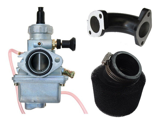 MOLKT 28mm Carby Air filter Intake Manifold YX 125cc 140cc 150cc Thumpstar Bike