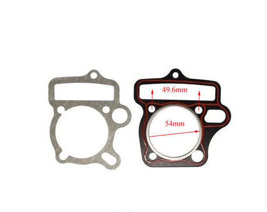 54mm Head Bottom Base Gasket LIFAN 125cc Engine PIT Pro Quad Dirt Bike ATV Buggy