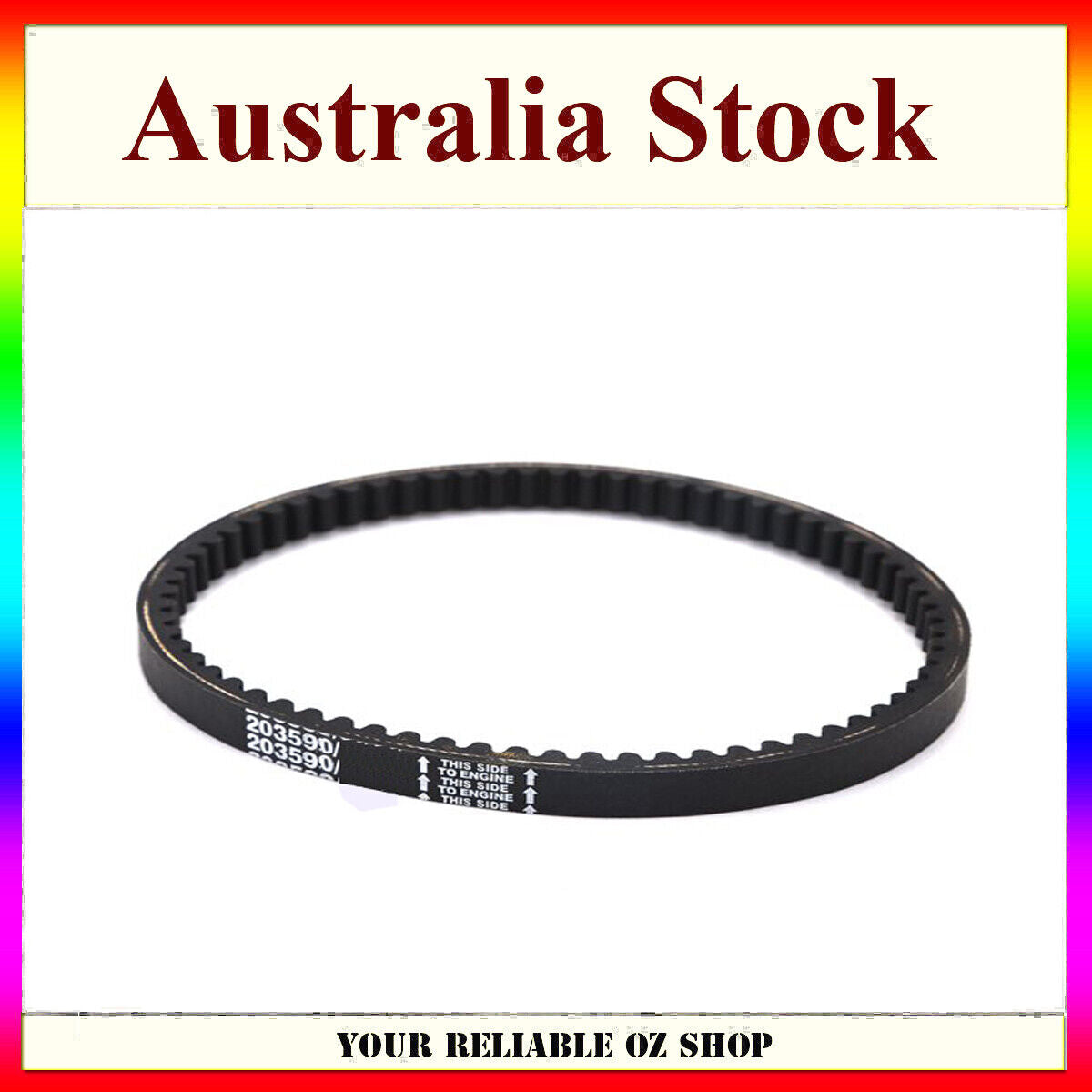 Comet 30 Series Assymetric Polyester Drive Belt 203590A
