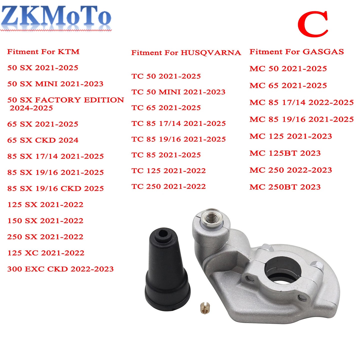 Throttle Control Casing Base For KTM SX SXF XC XCF XCW EXC XCFW XWF SMR