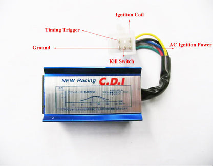 IGNITION CDI 5 PIN MALE PLUG 70cc 90cc 110cc 125cc 150cc Explorer Zongshen Ducar