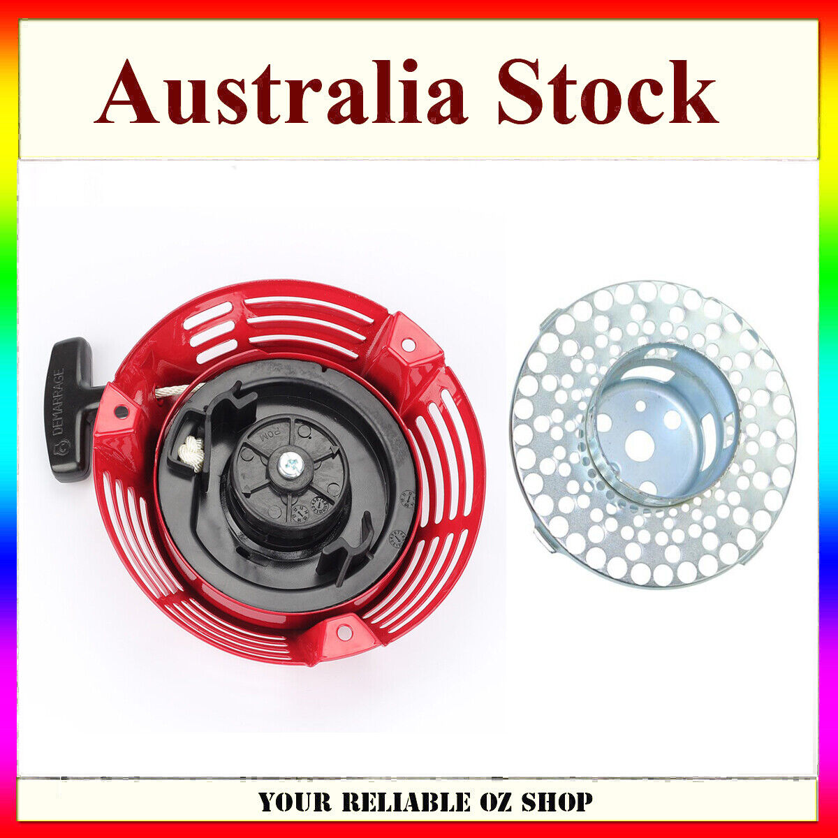 RECOIL PULL START STARTER + Cup For GXV160 HRU196 HRU216 GXV140 HONDA ENGINE